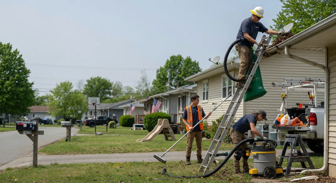 Gutter Installation in Gentryville, IN near me